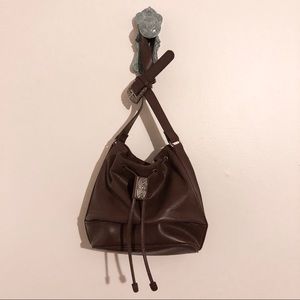 Relic | bucket bag | western brown drawstring boho